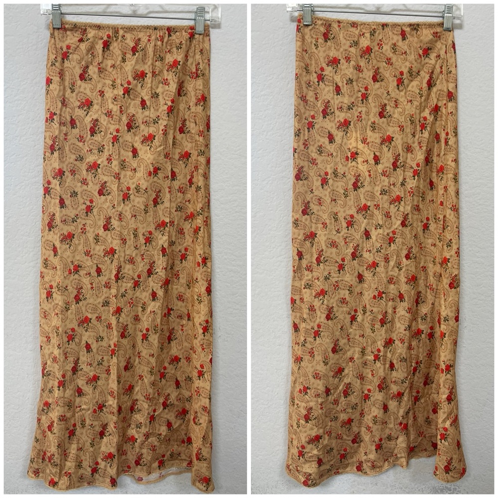 Spell Fleur Bias Skirt Butterscotch Size XS - Picture 3 of 5